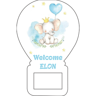 Balon A�acak Magnet Balonlu Fil Temal�