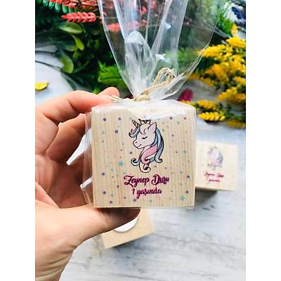 Unicorn Temal� Ah�ap Mumluk