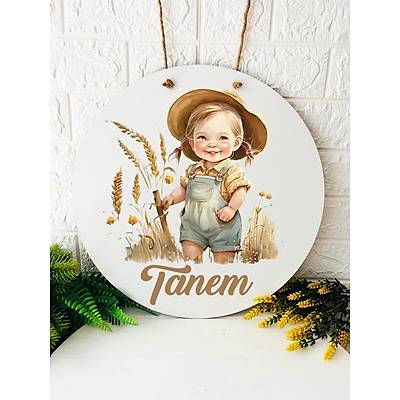 38 cm Ah�ap Kap� S�s�- �irin �ocuk