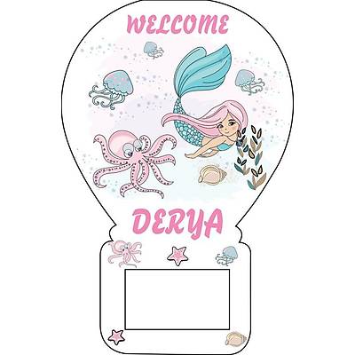 Balon A�acak Magnet Deniz K�z�