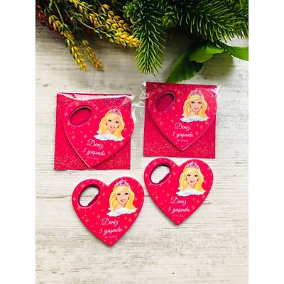 Barbie Temal Kalp Magnet