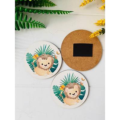 Safari Temal�  3 mm Ah�ap Magnet