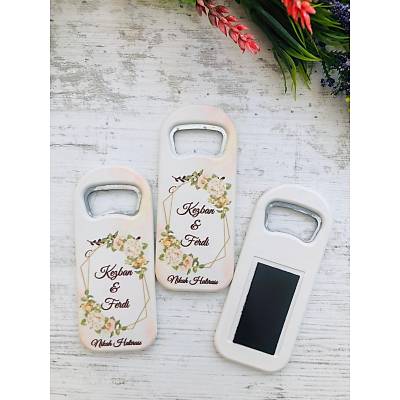 iek Desenli  - Dn -Nian-Sz-Nikah Temal ikolata+Magnet Set