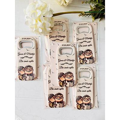 YUKARI BAK (UP) KAR�KAT�R  TEMALI UZUN MAGNET