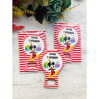 Mickey Mouse Balon A�acak Magnet
