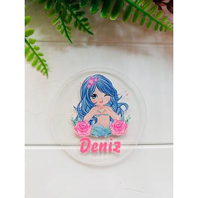 Deniz K�z� Temal� Pleksi Magnet