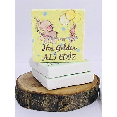 DOAL TA MAGNET ERKEK BEBEK BALON VE FL TEMALI