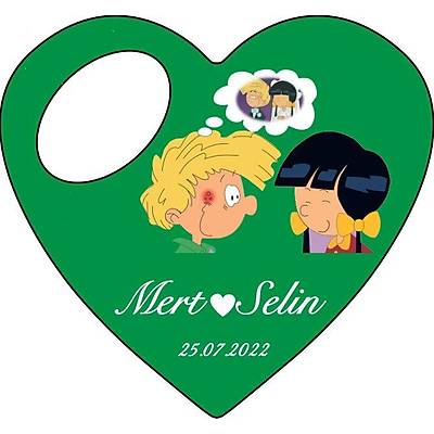 Cedric ve Chen Temal� Kalp Magnet