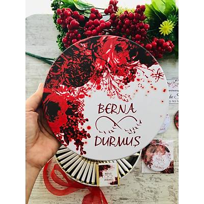 KIRMIZI ���EK  TEMALI  ��KOLATA KUTUSU