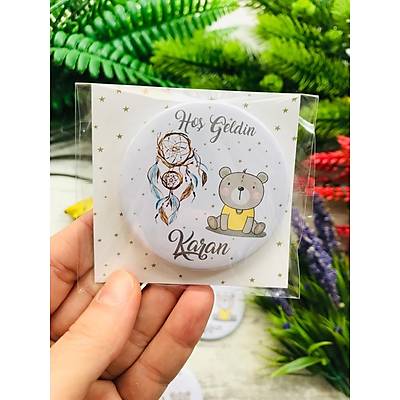 Erkek  �ocuk Ay�c�k ve D�� Kapan� A�acakl� Magnet