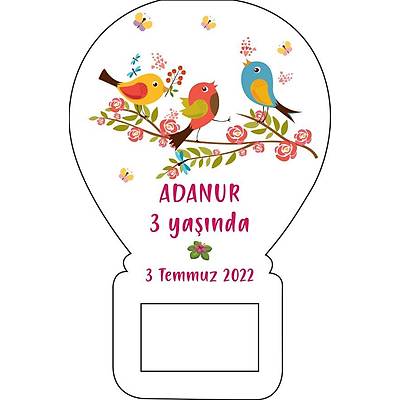 Balon Tutan Ku� Temal� Balon Magnet