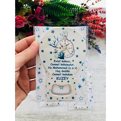 Balon Aacak Magnet Pusula Kuzey Temal