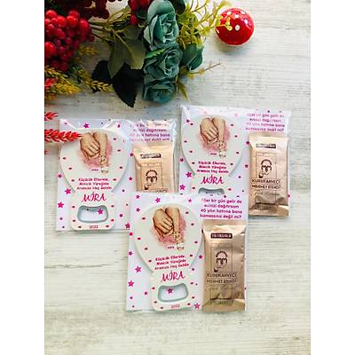 ANNE BABA BEBEK EL AACAKLI MAGNET + KAHVE