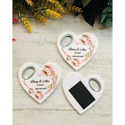 �i�ekli  Kalp Magnet
