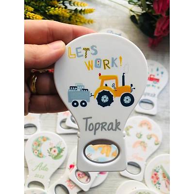 Araba -�� MakinesiTemal� Balon A�acak Magnet