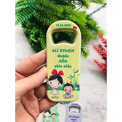 UZUN MAGNET ABLA VE ERKEK KARDE� TEMALI