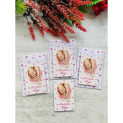 Anne Baba Eli  Temal�  3 mm Ah�ap Magnet