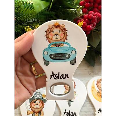 Balon Aacak Magnet Aslan Temal