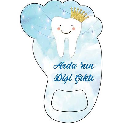 Ayak �zi A�acakl� Magnet Di� Bu�day� Temal�