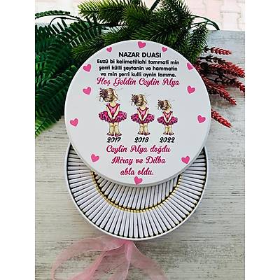 ABLA KARDE� BALER�N TEMALI ��KOLATA  KUTUSU