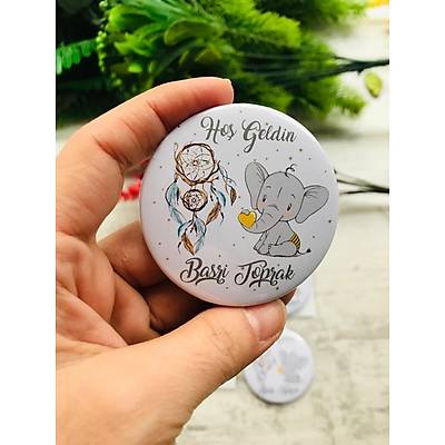Erkek  �ocuk Fil ve D�� Kapan� A�acakl� Magnet
