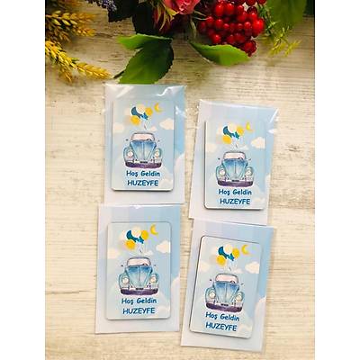 Araba  Temal  3 mm Ahap Magnet