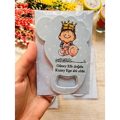 Ayak �zi A�acakl� Magnet Abi Karde� Temal�