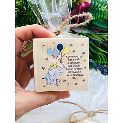Balon Tutan Fil Temal� Ah�ap Mumluk