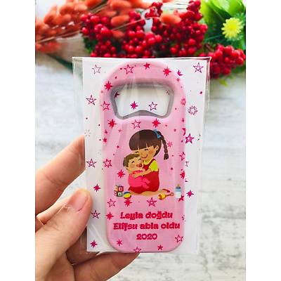 UZUN MAGNET ABLA KIZ KARDE TEMALI