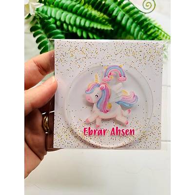Unicorn Temal� Pleksi Magnet