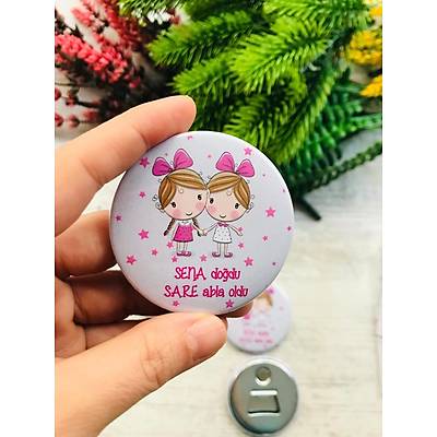 Abla Kzkarde Temal Aacakl Magnet