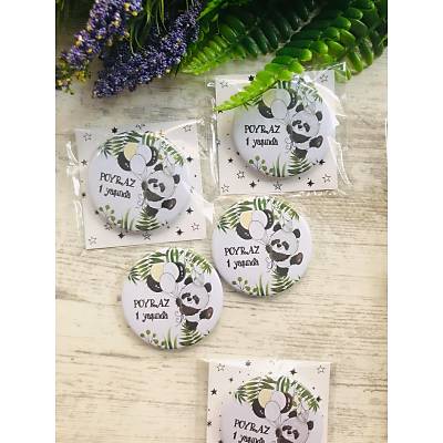 Erkek ocuk Aacak Magnet Panda Temal