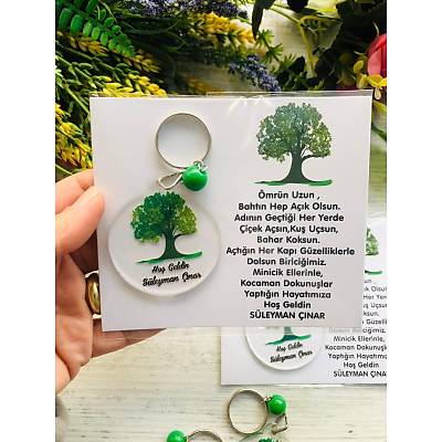 ��nar Temal� Pleksi Anahtarl�k