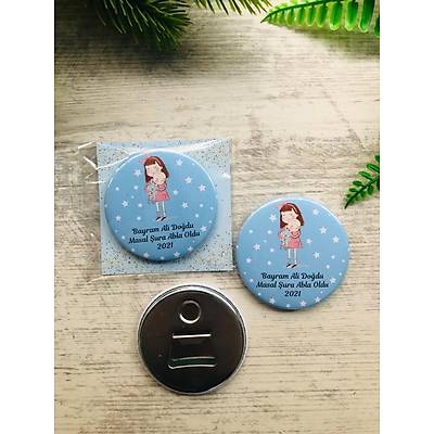 Abla Erkek Karde Metal Aacak Magnet