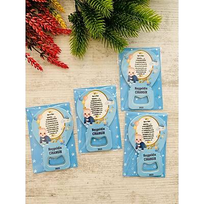 Balon A�acak Magnet Dual� �irin Erkek Bebek