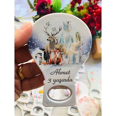 Woodland Temal� Balon A�acak Magnet