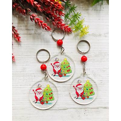 Yeni Y�l Temal� Pleksi Anahtarl�k