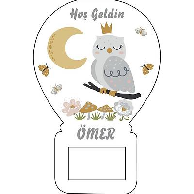 Balon A�acak Magnet Bayku� Temal�