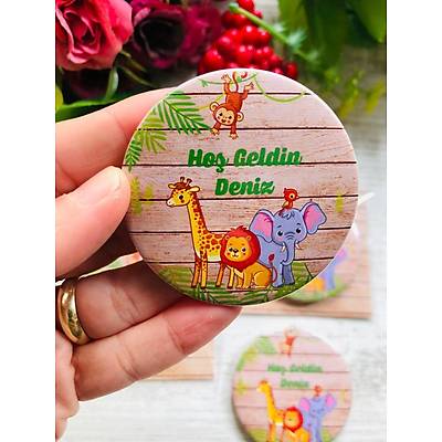Safari Temal Buton Aacak Magnet