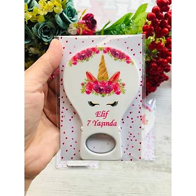 Unicorn Temal Balon Aacak Magnet