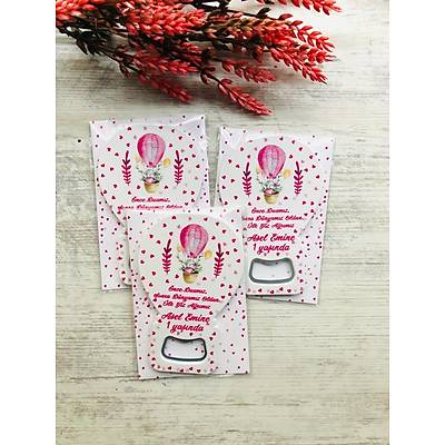 Balon Aacak Magnet Kalpli Uan Balonda Fil Temal