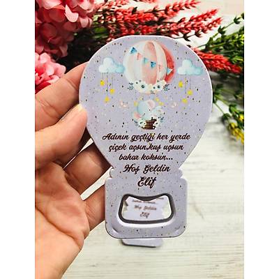 Balon Aacak Magnet Uan Balon ve Fil Temal