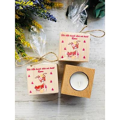 Ceylan-Geyik Temal� Ah�ap Mumluk