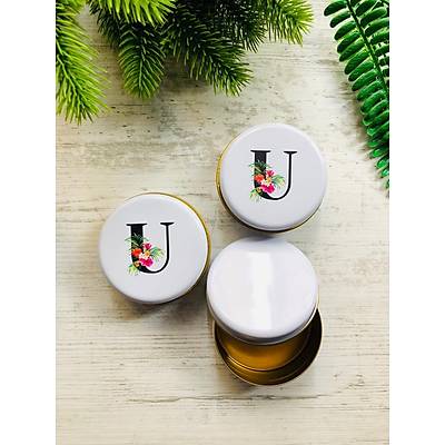 U Harfi Mini Metal Kutu