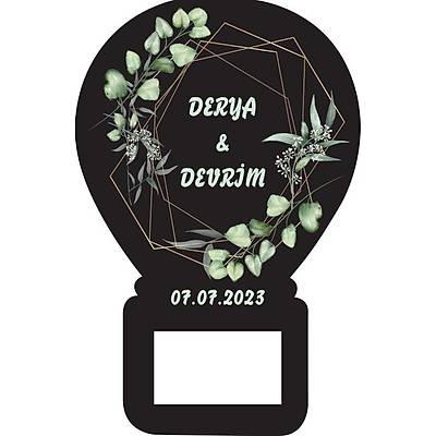 Balon A�acakl� Magnet �i�ekli