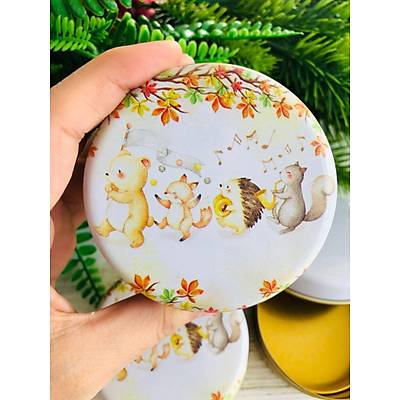 Sevimli Hayvanlar Temal�  Mini Metal Kutu