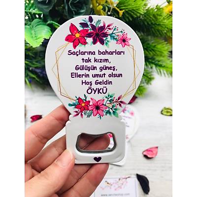 Balon Magnet Mor �i�ek Temal�
