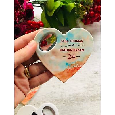 Manzara Temal� Kalp Magnet