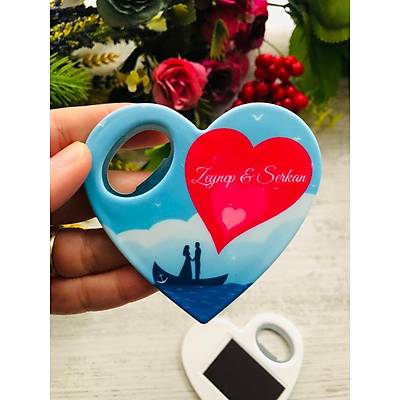 Manzara Temal� Kalp Magnet