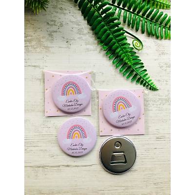Buton Aacak Magnet Pembe Bohem Gkkua
